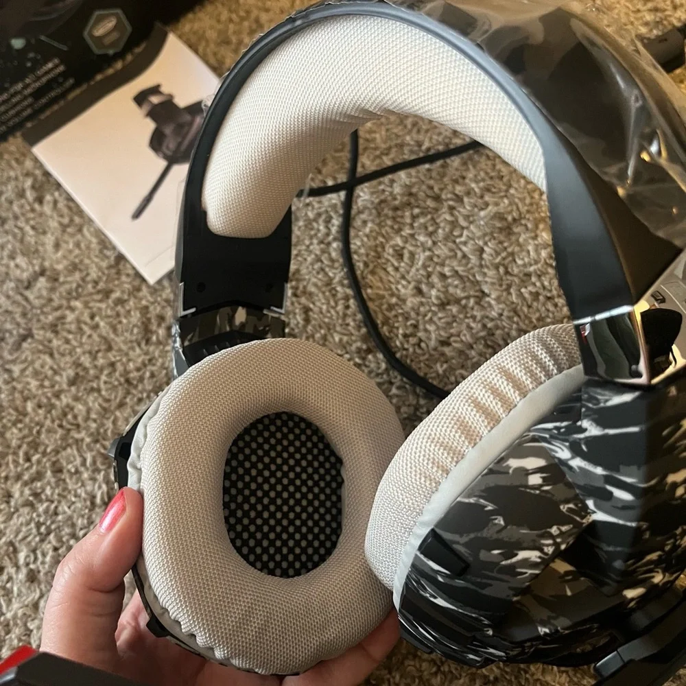 Pro Gaming Headset - camo gray